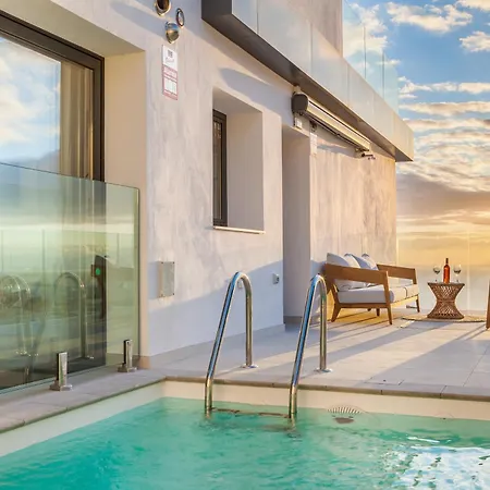 Presidential 350m2 Bellavista On One Level,private Spa&heated Pool Daire *