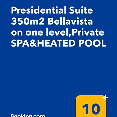 Daire Presidential 350m2 Bellavista On One Level,private Spa&heated Pool